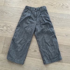 Beautiful pleated wool pants Belgium designer Bellerose